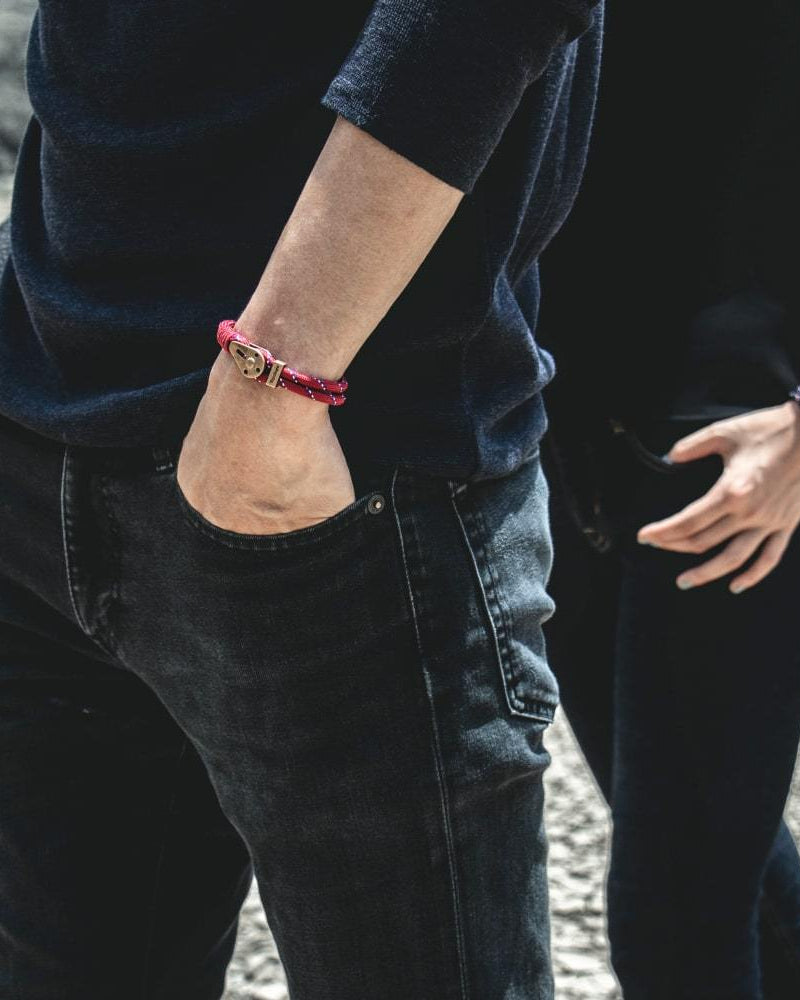 Yosemite / 圖案紅 / 黃銅