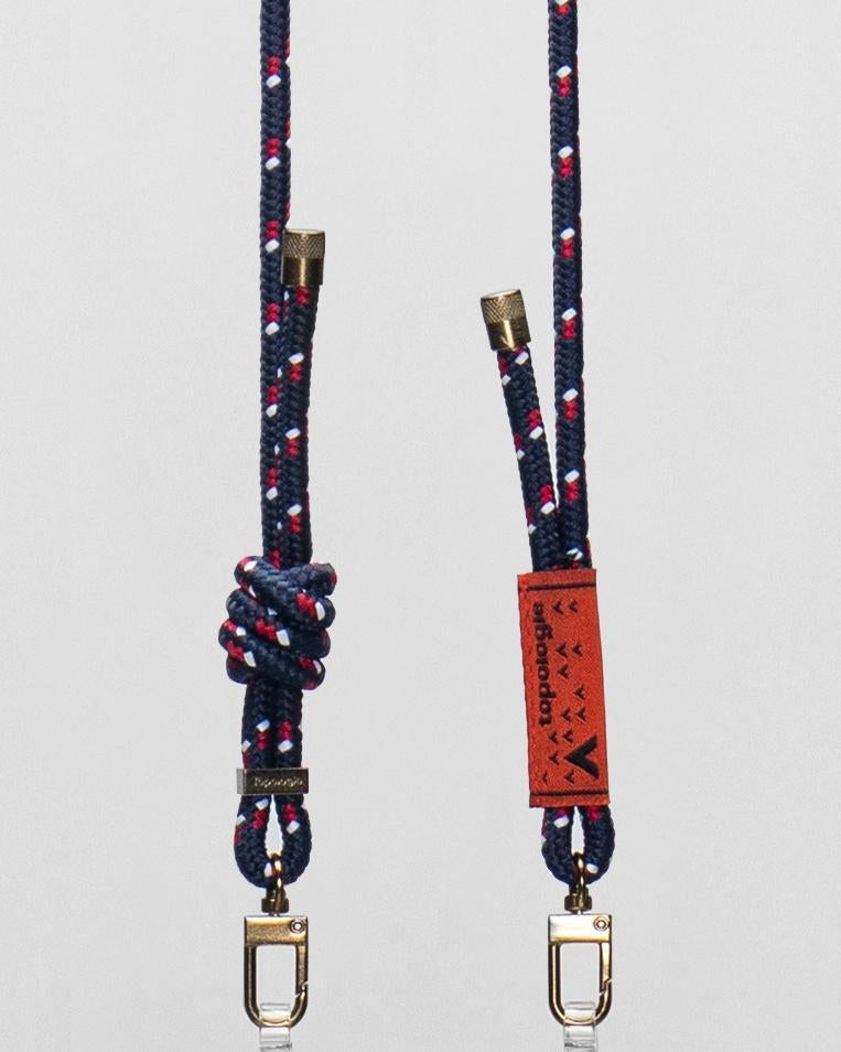 6.0mm Rope 繩索背帶 / 海軍藍圖案