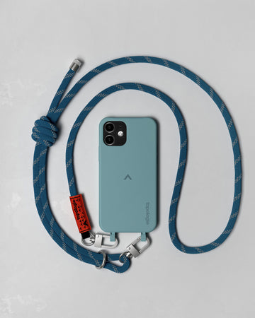 Dolomites 手機殼 / 藍綠 / 8.0mm 反光水藍