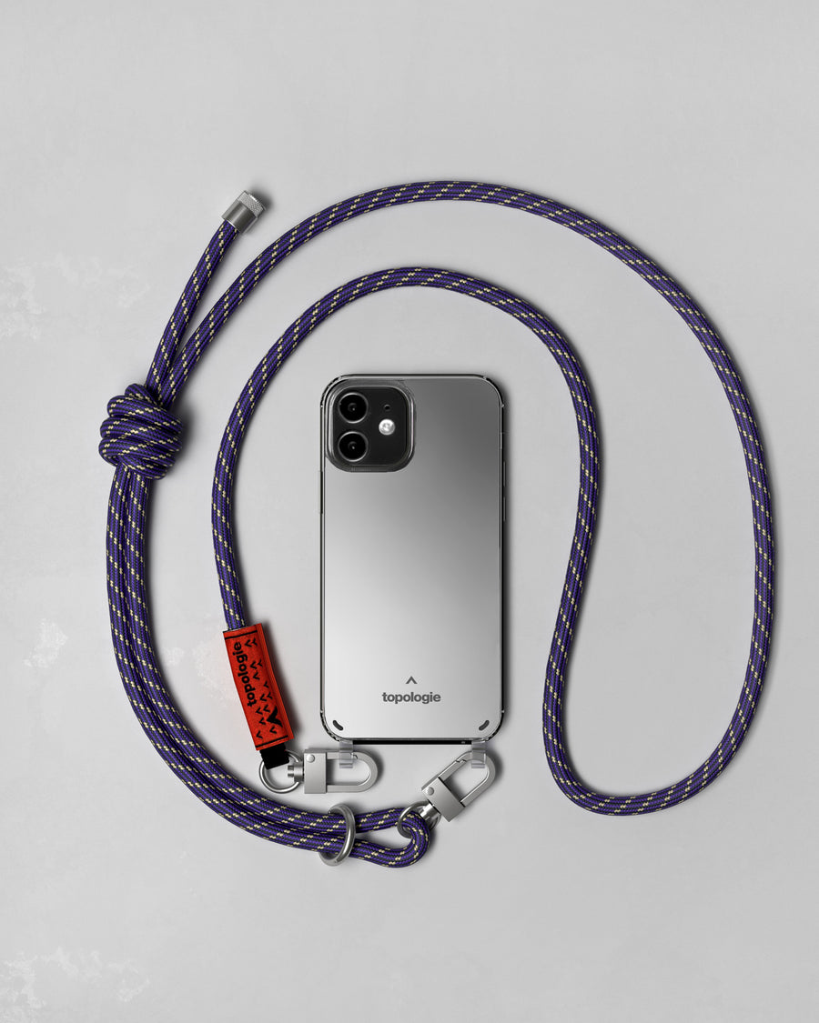 Verdon 手機殼 / 鏡面 / 8.0mm 深紫圖案