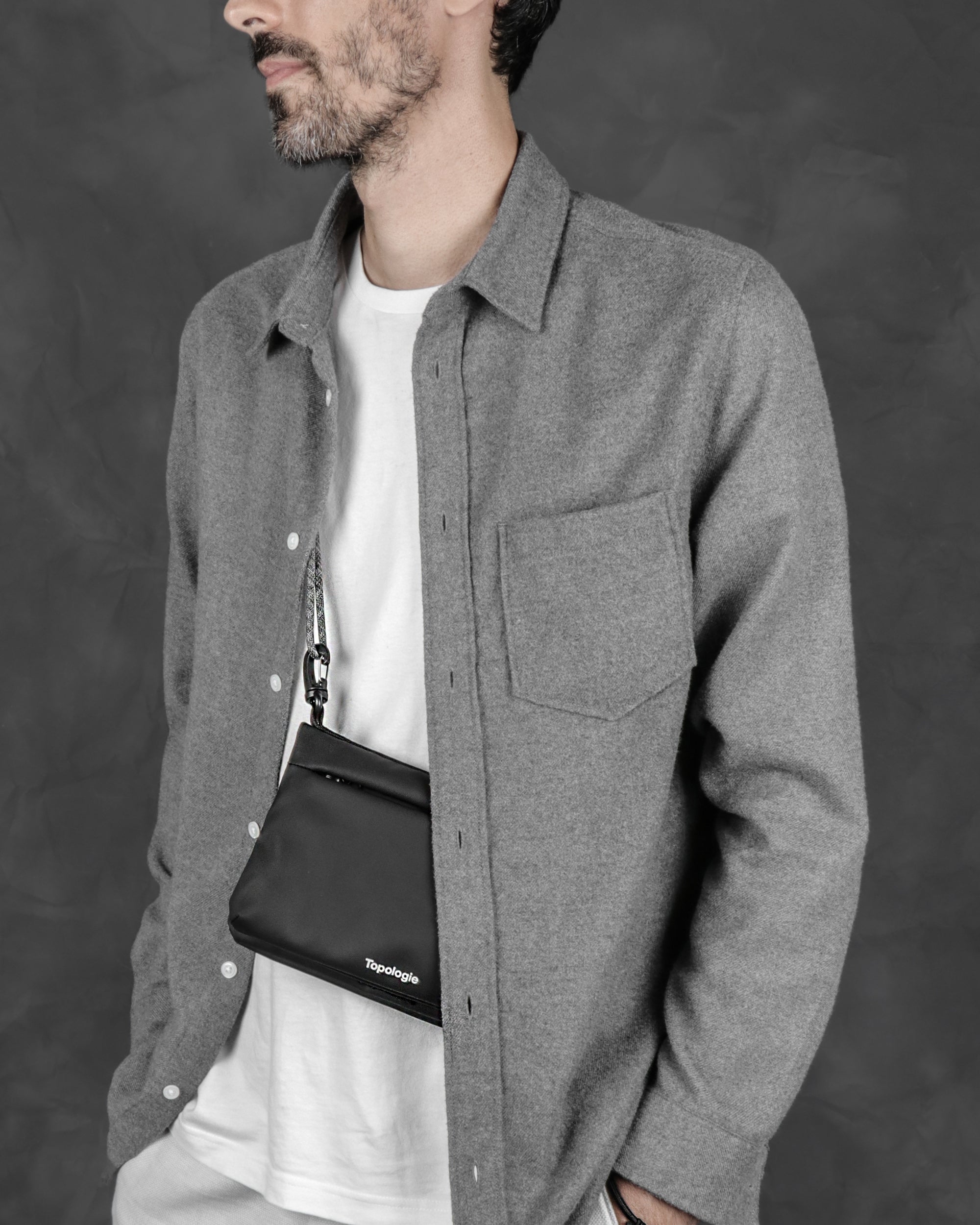 Fold 防潑水摺疊斜背貼身包